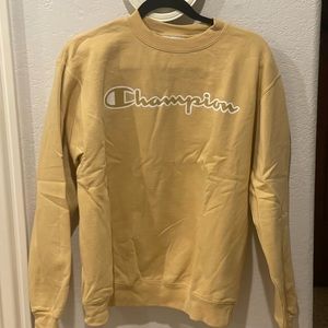 Yellow Champion Crewneck